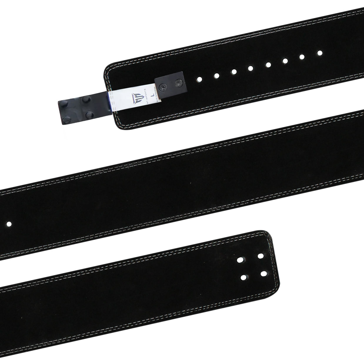 MT Anime 10mm lever weightlifting belt, angle view 7