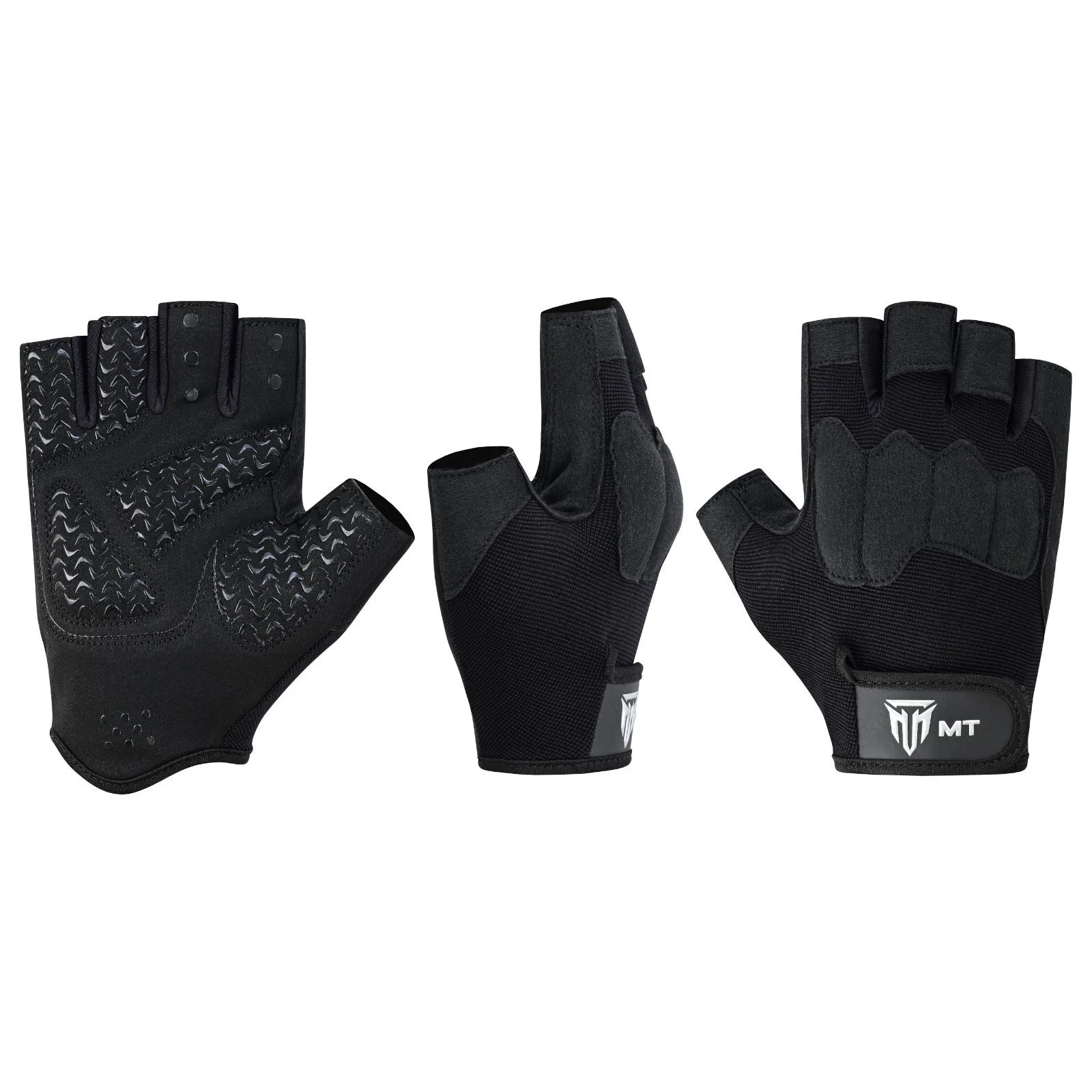 MT Gym Gloves for Men & Women – Leather Weight Lifting Workout Fitness Exercise Gloves | Sizes S–2XL