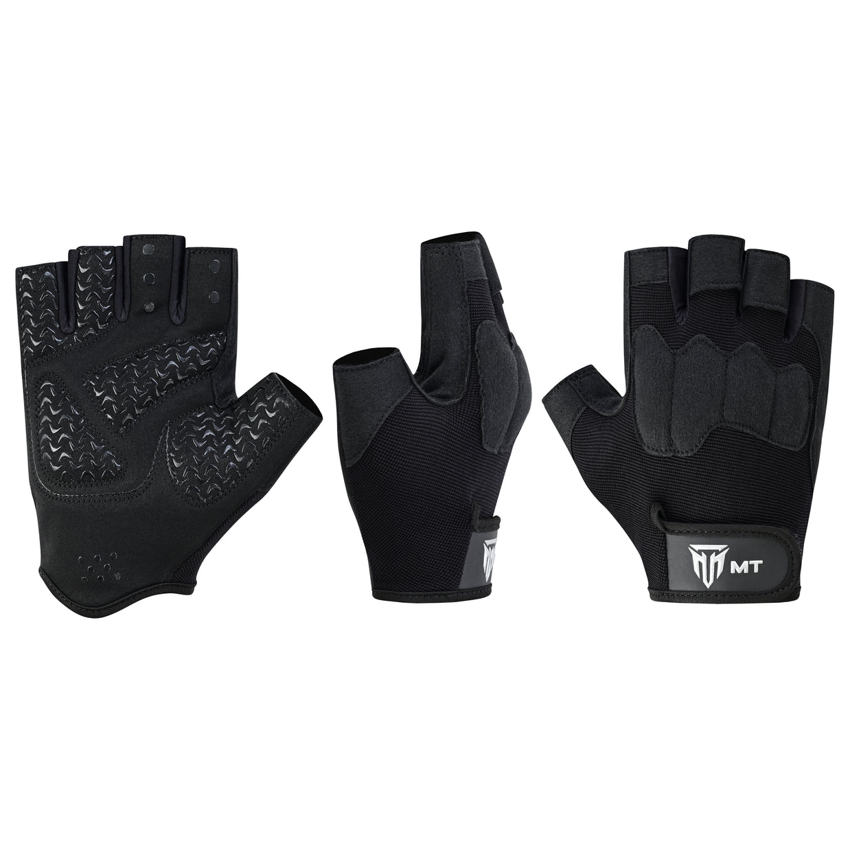 MT Leather Gym Gloves | Premium Weight Lifting Workout Fitness Gloves for Men & Women S–2XL