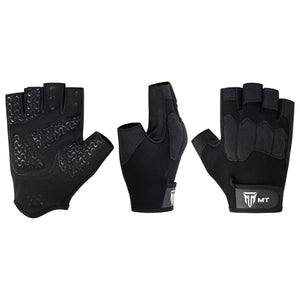 MT Leather Gym Gloves | Premium Weight Lifting Workout Fitness Gloves for Men & Women S–2XL