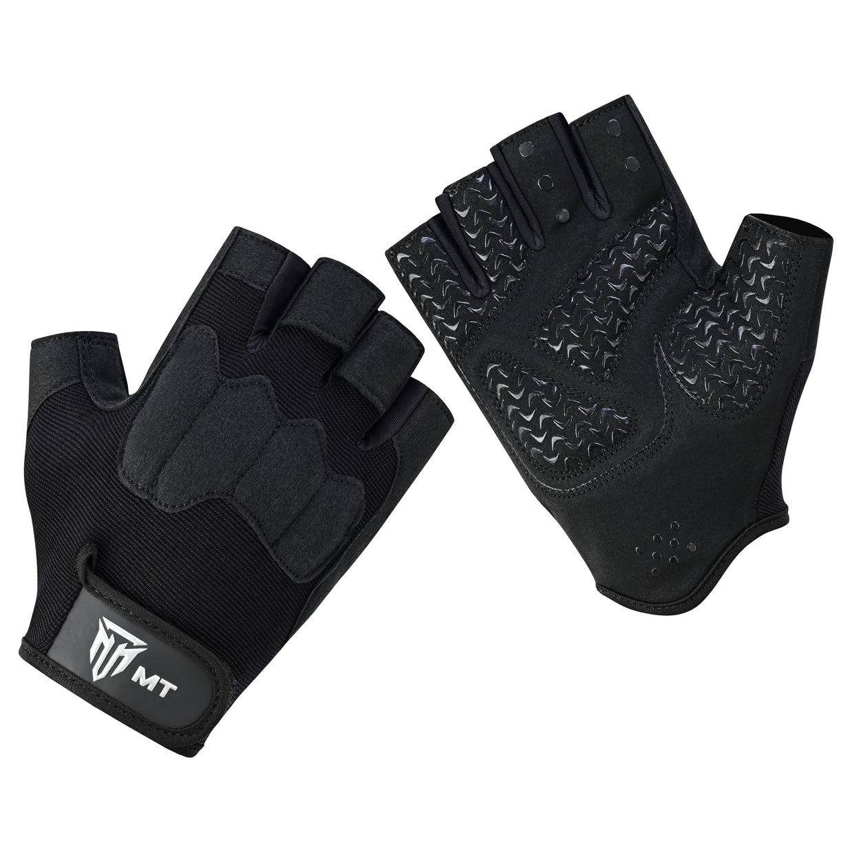 MT Leather Gym Gloves | Premium Weight Lifting Workout Fitness Gloves for Men & Women S–2XL