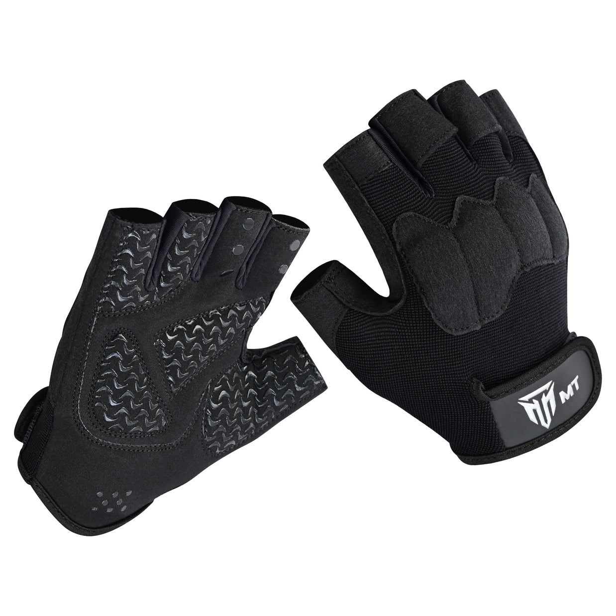 MT Leather Gym Gloves | Premium Weight Lifting Workout Fitness Gloves for Men & Women S–2XL