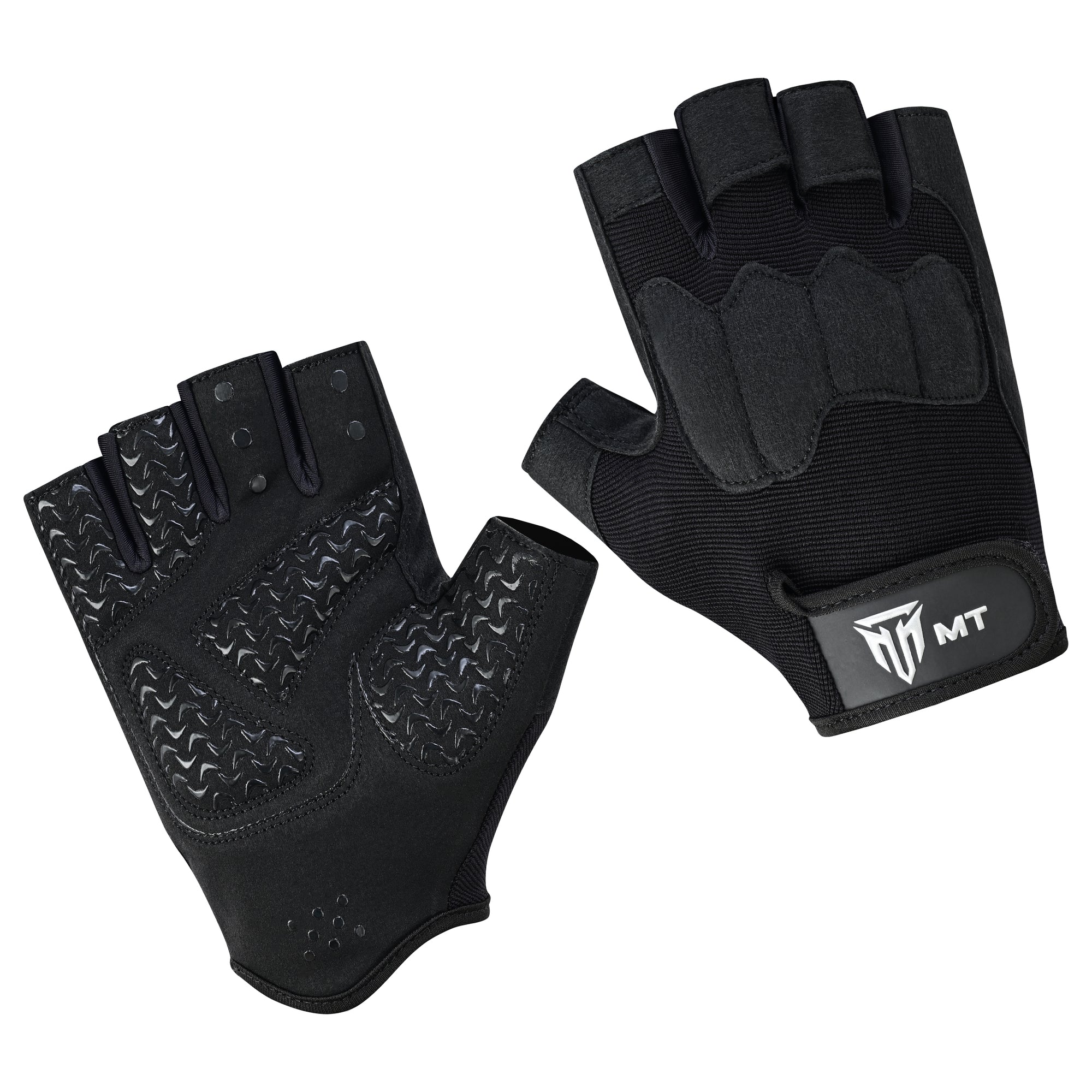 MT Leather Gym Gloves | Premium Weight Lifting Workout Fitness Gloves for Men & Women S–2XL
