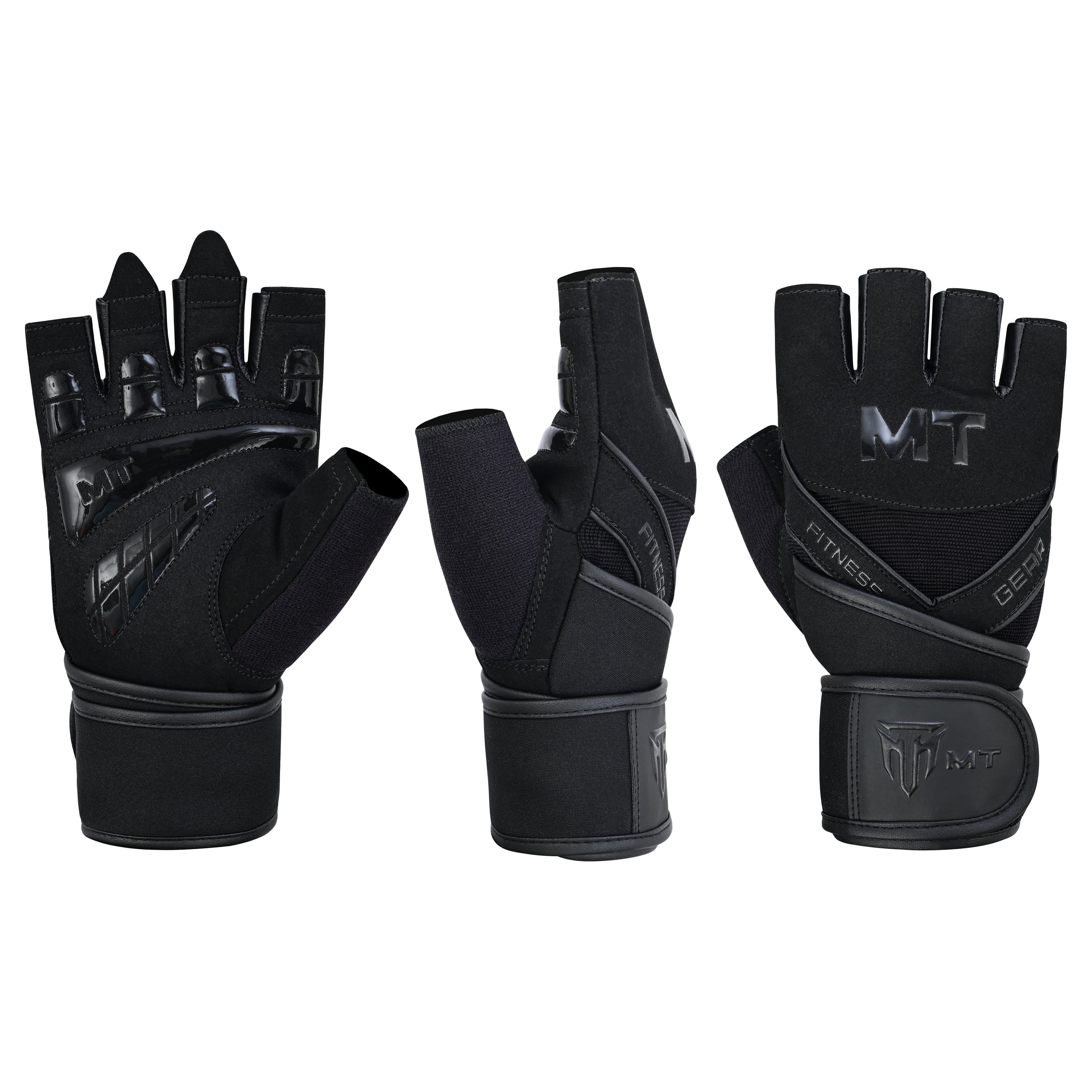 MT Master Gym Gloves | Premium Suede Leather & Neoprene Weightlifting Gloves for Men & Women