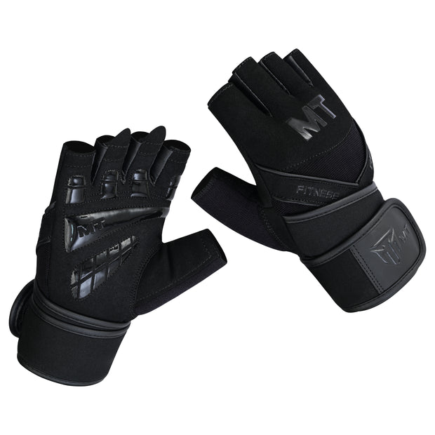 MT Master Gym Gloves | Premium Suede Leather & Neoprene Weightlifting Gloves for Men & Women