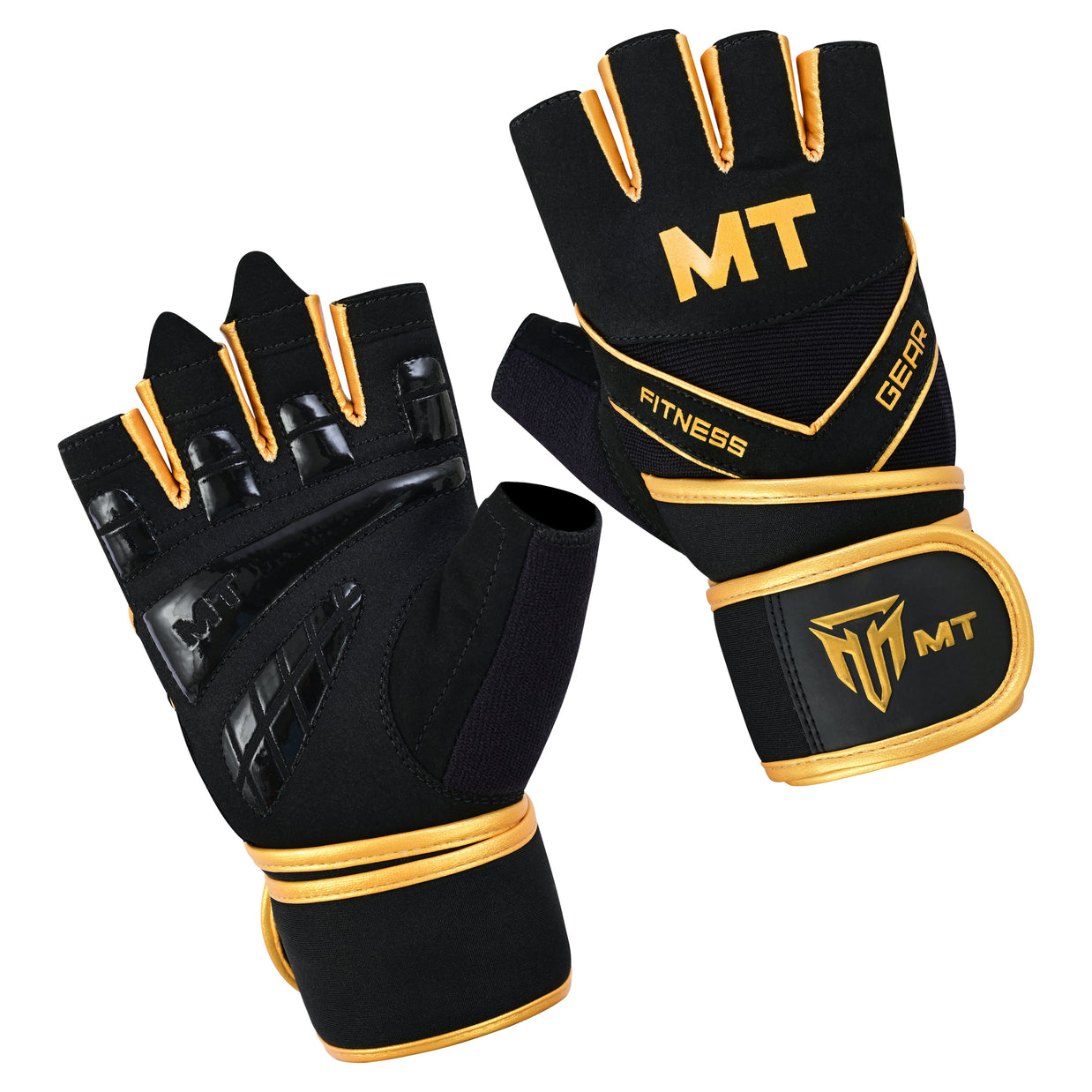 MT Master Gym Gloves | Premium Suede Leather & Neoprene Weightlifting Gloves for Men & Women