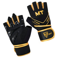 MT Master Gym Gloves | Premium Suede Leather & Neoprene Weightlifting Gloves for Men & Women