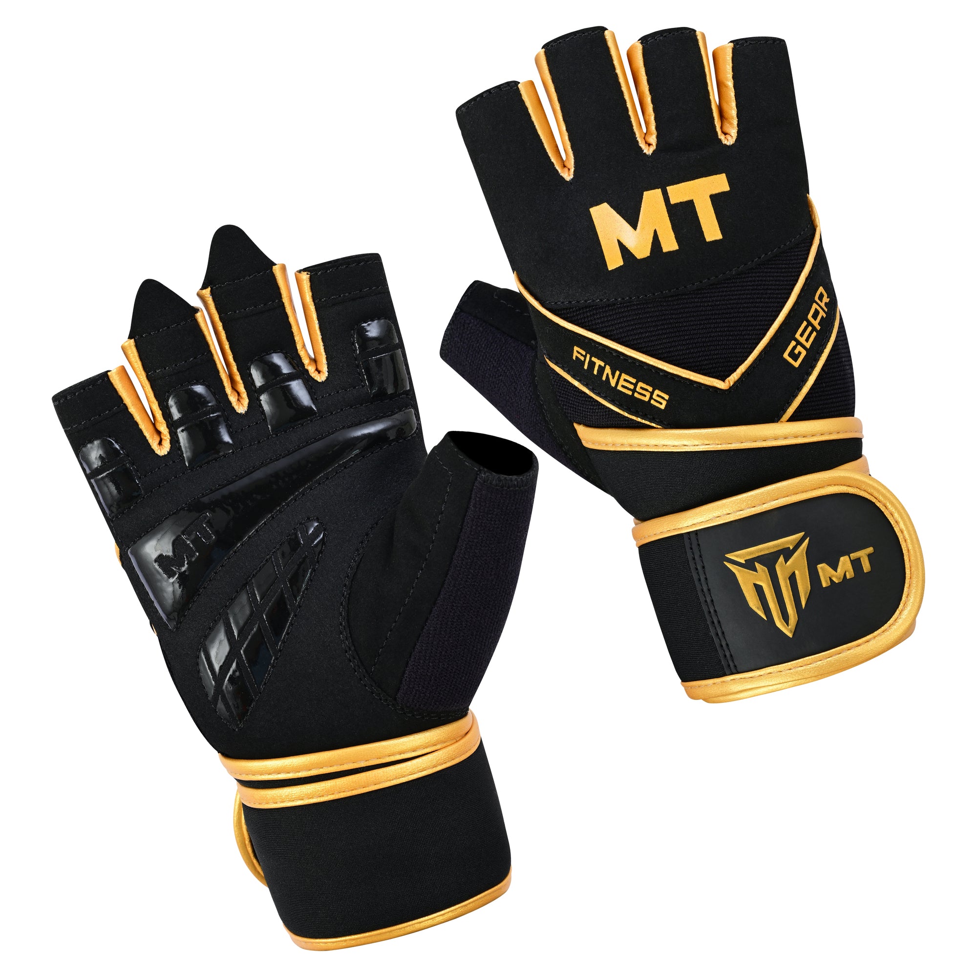 MT Master Gym Gloves | Premium Suede Leather & Neoprene Weightlifting Gloves for Men & Women