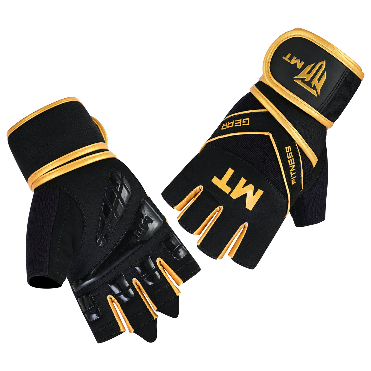 MT Master Gym Gloves | Premium Suede Leather & Neoprene Weightlifting Gloves for Men & Women