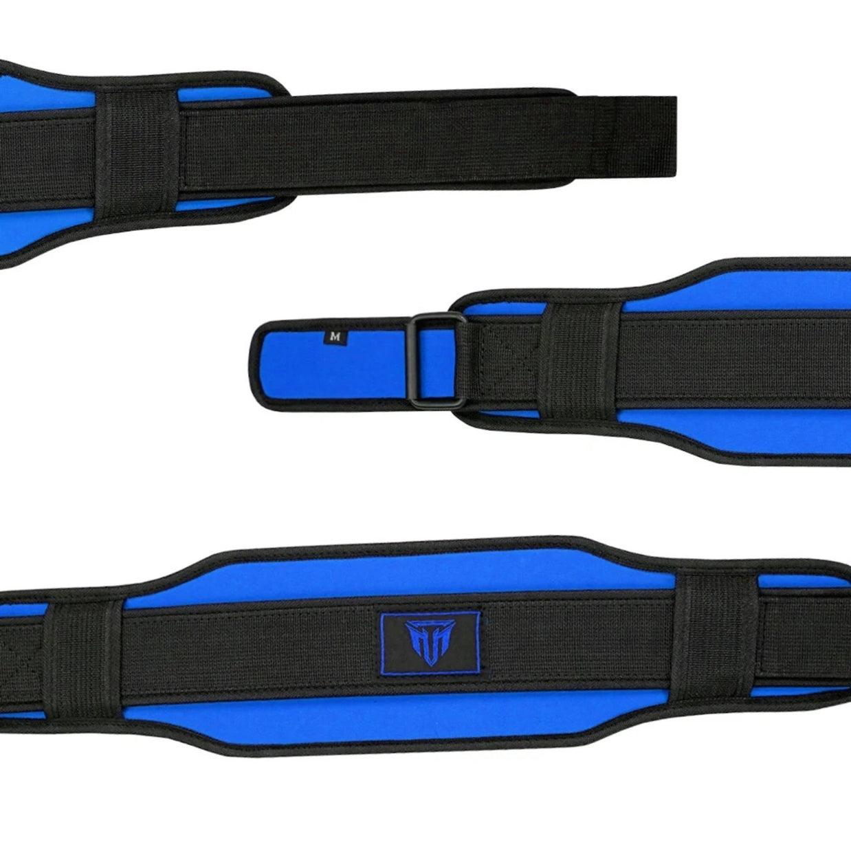 MT Weightlifting Padding Belt | Neoprene Padded Back Support for Deadlifts & Gym Training