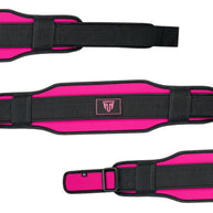 MT Weightlifting Padding Belt | Neoprene Padded Back Support for Deadlifts & Gym Training