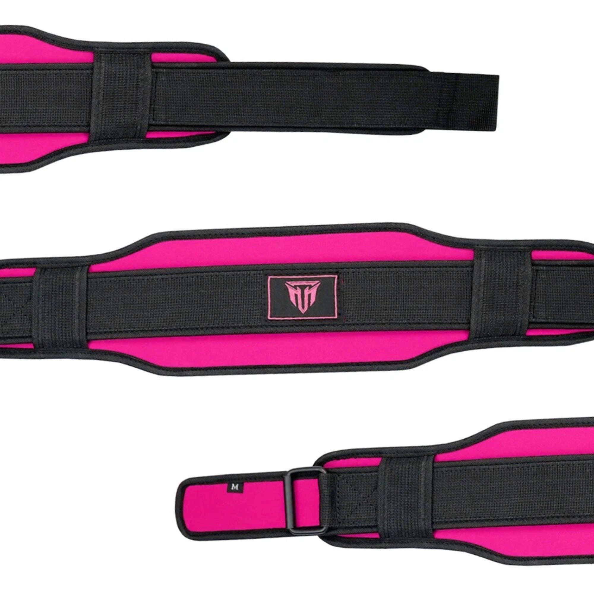 MT Weightlifting Padding Belt | Neoprene Padded Back Support for Deadlifts & Gym Training
