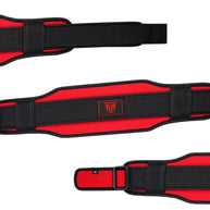 MT Weightlifting Padding Belt | Neoprene Padded Back Support for Deadlifts & Gym Training