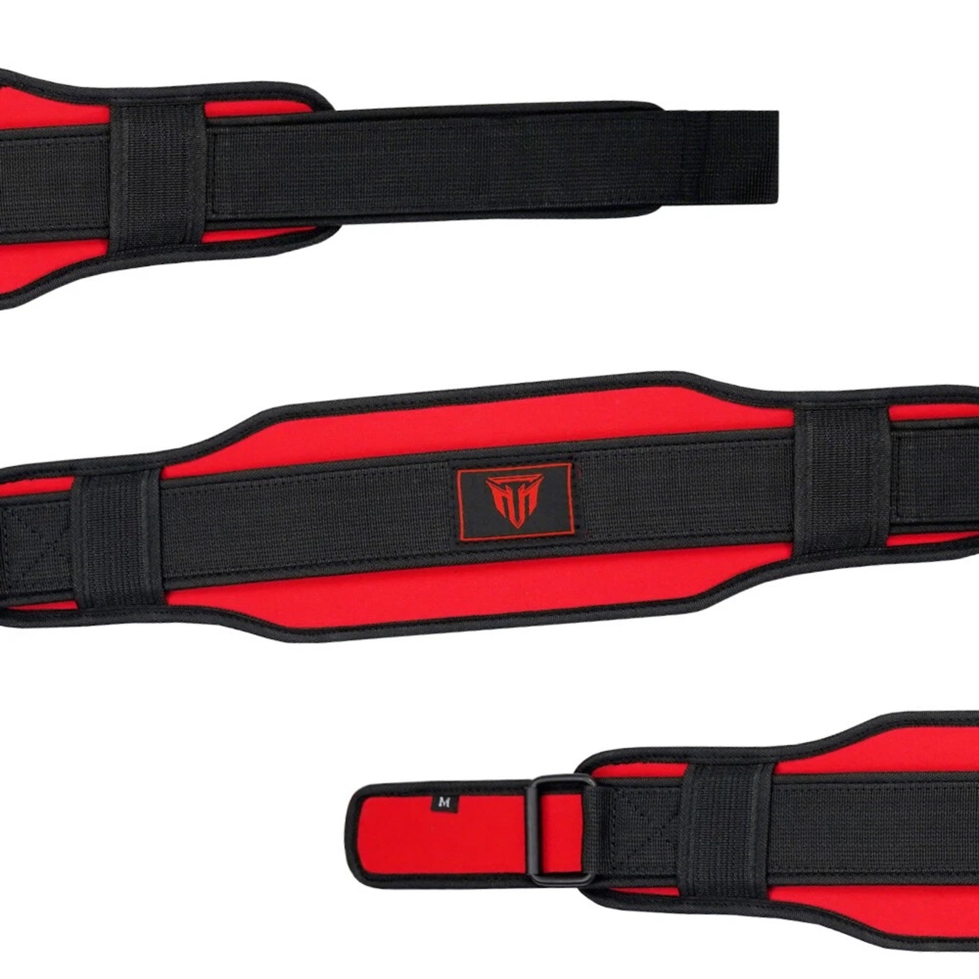 MT Weightlifting Padding Belt | Neoprene Padded Back Support for Deadlifts & Gym Training