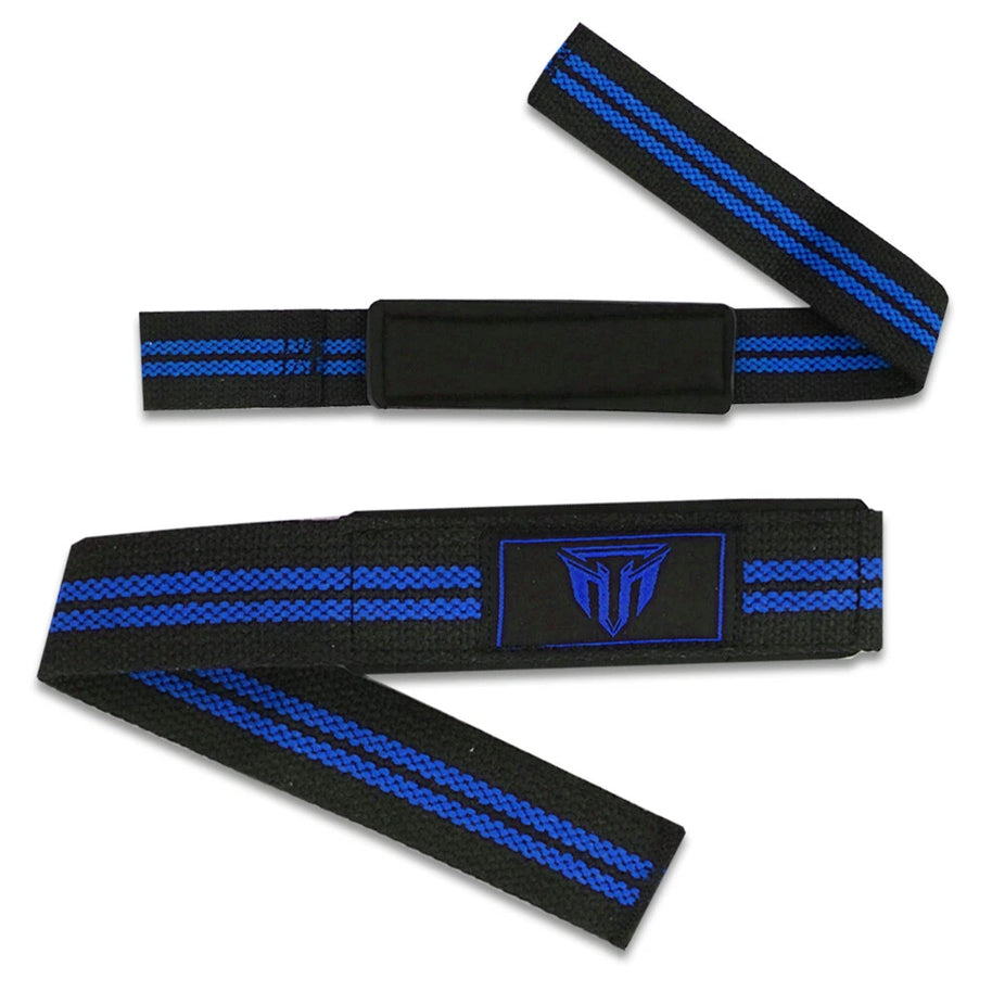 MT Weight Lifting Straps Gym Wrist Wraps Padded Training Extra Grip Support