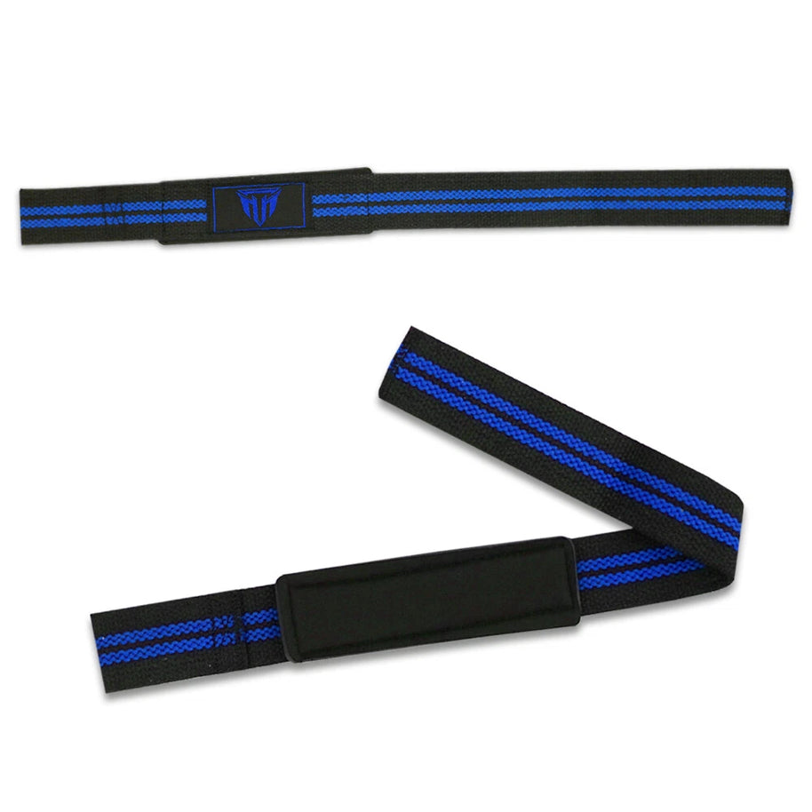 MT Weight Lifting Straps Gym Wrist Wraps Padded Training Extra Grip Support