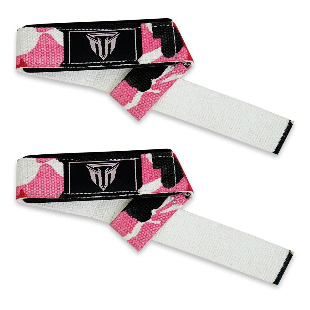 MT Weight Lifting Straps Gym Wrist Wraps Padded Training Extra Grip Support