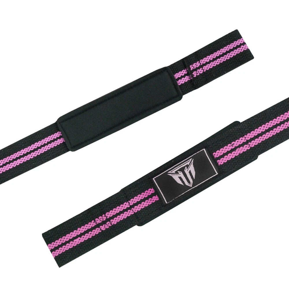 MT Weight Lifting Straps Gym Wrist Wraps Padded Training Extra Grip Support