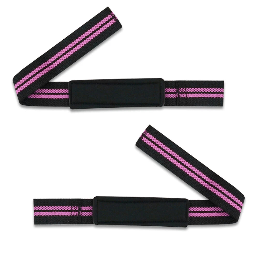 MT Padded Weightlifting Straps | Extra Grip Support for Deadlifts, Rows & Gym Training