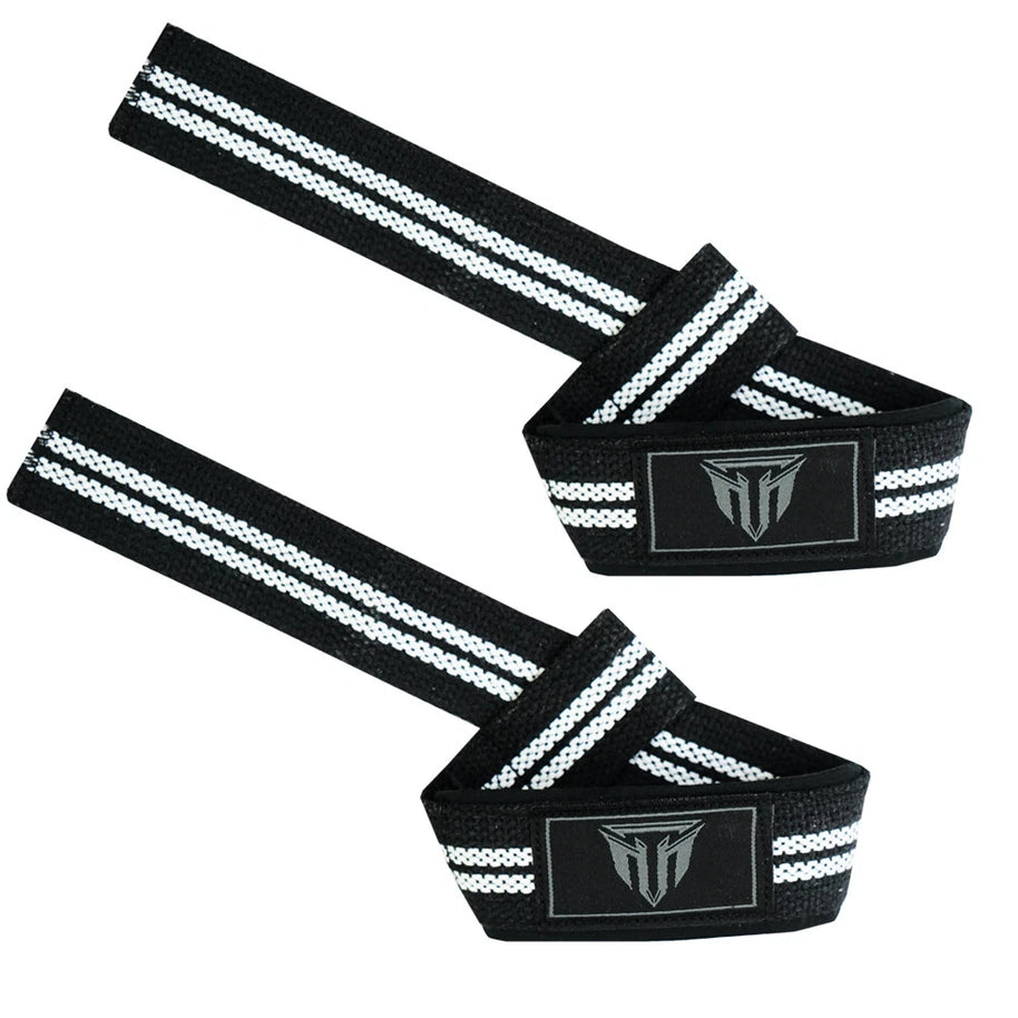 MT Weight Lifting Straps Gym Wrist Wraps Padded Training Extra Grip Support