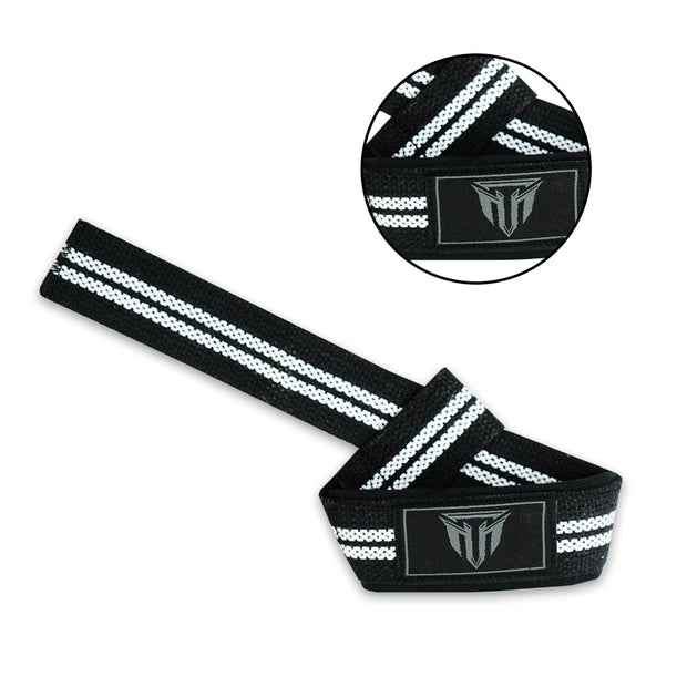 MT Weight Lifting Straps Gym Wrist Wraps Padded Training Extra Grip Support