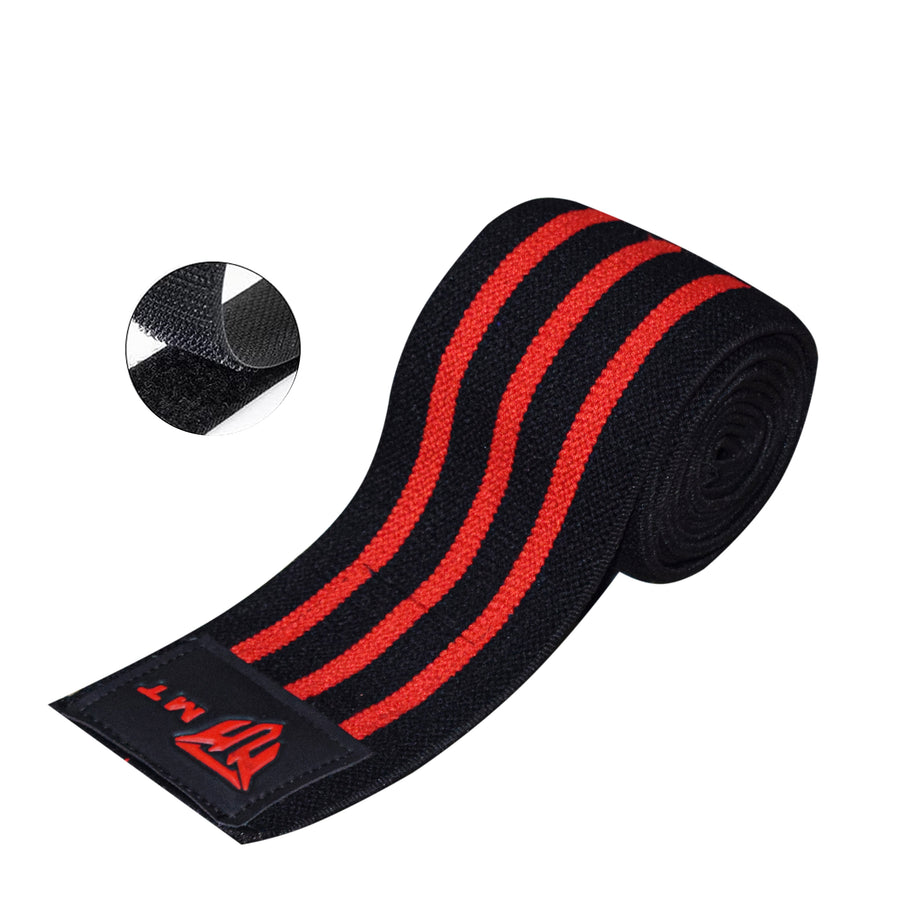 MT Weight Lifting Knee Wraps Fitness Training Straps Power Lifter Gym Men Women
