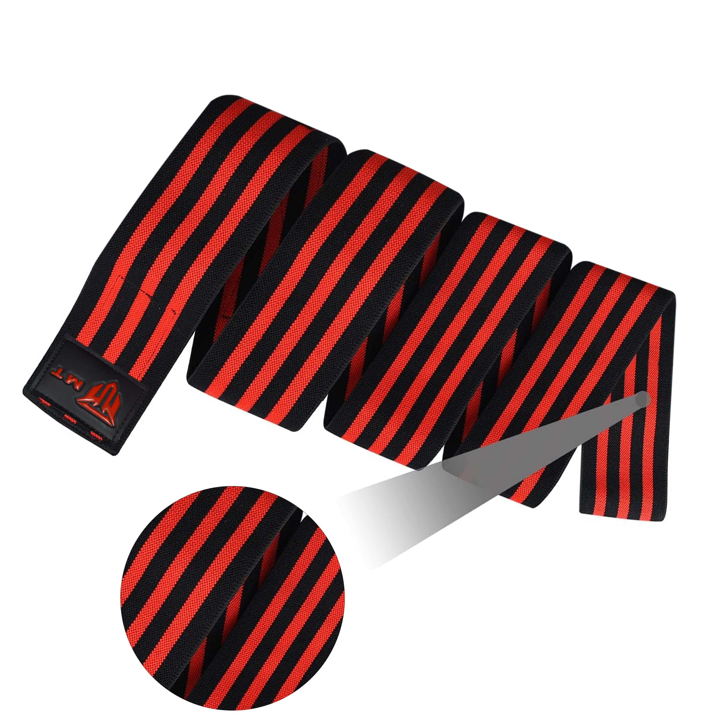 MT Weight Lifting Knee Wraps Fitness Training Straps Power Lifter Gym Men Women