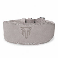 MT 4 Inch Weight Lifting Belt | Leather Back Support Belt for Gym, Powerlifting & Bodybuilding