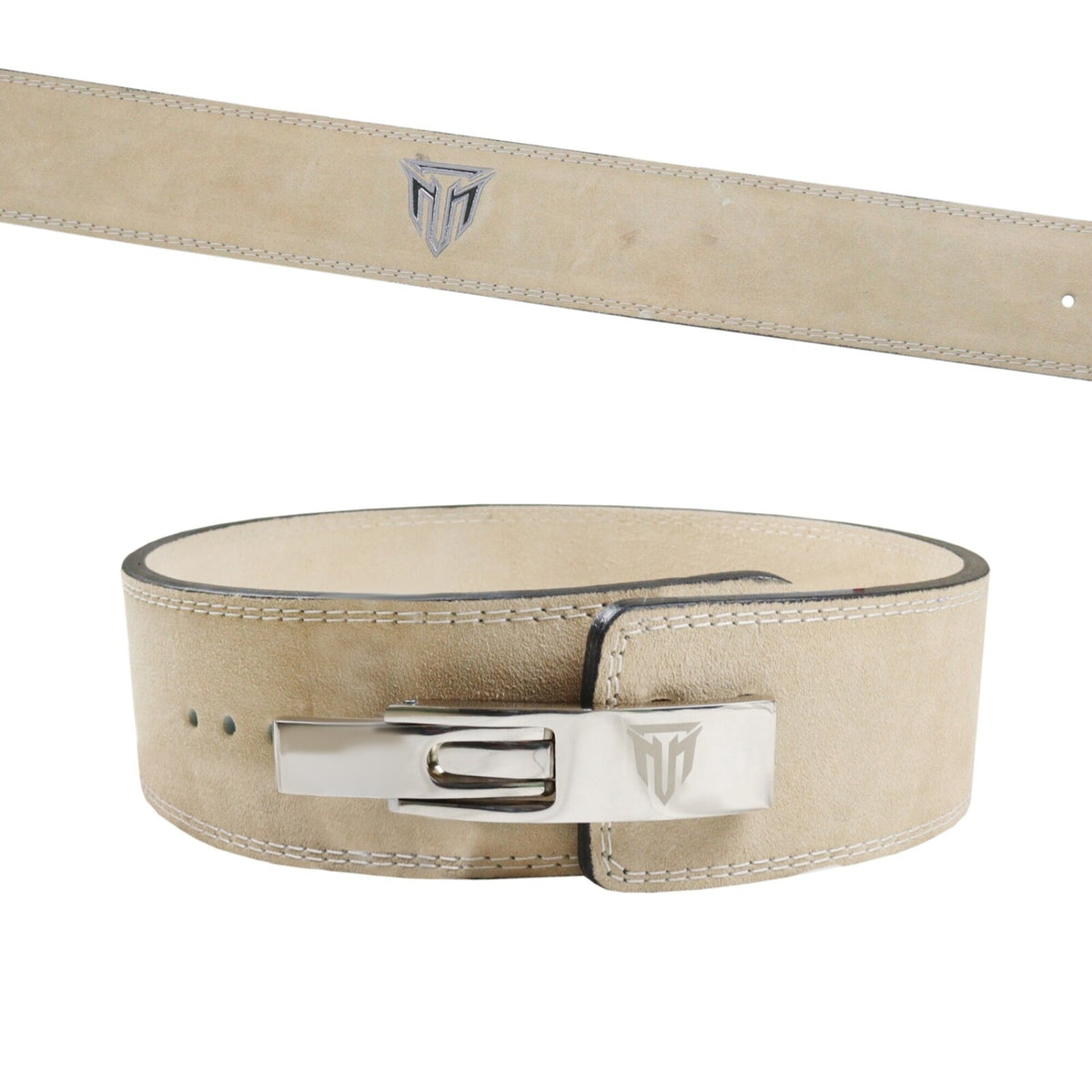 MT 10mm Genuine Leather Lever Belt | Premium Powerlifting & Weightlifting Gym Belt for Men & Women