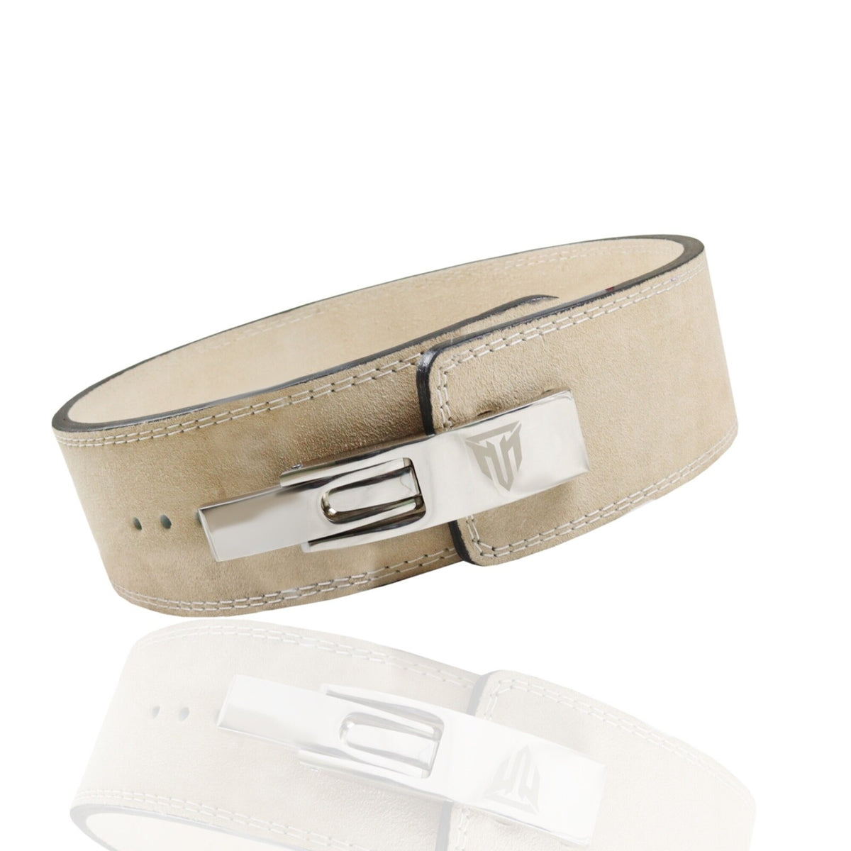MT 10mm Genuine Leather Lever Belt | Premium Powerlifting & Weightlifting Gym Belt for Men & Women