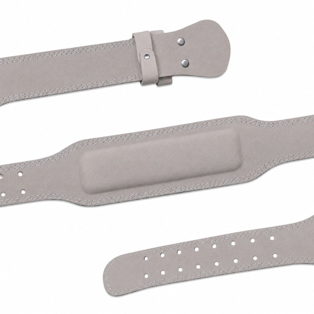 MT 4 Inch Weight Lifting Belt | Leather Back Support Belt for Gym, Powerlifting & Bodybuilding