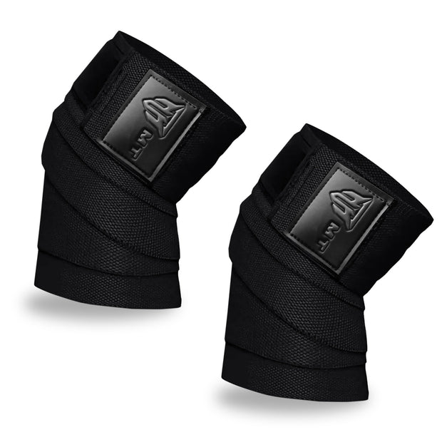 MT Weight Lifting Knee Wraps Fitness Training Straps Power Lifter Gym Men Women