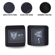 MT Weight Lifting Knee Wraps Fitness Training Straps Power Lifter Gym Men Women