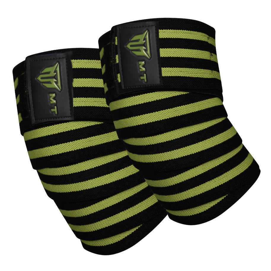 MT Weight Lifting Knee Wraps Fitness Training Straps Power Lifter Gym Men Women
