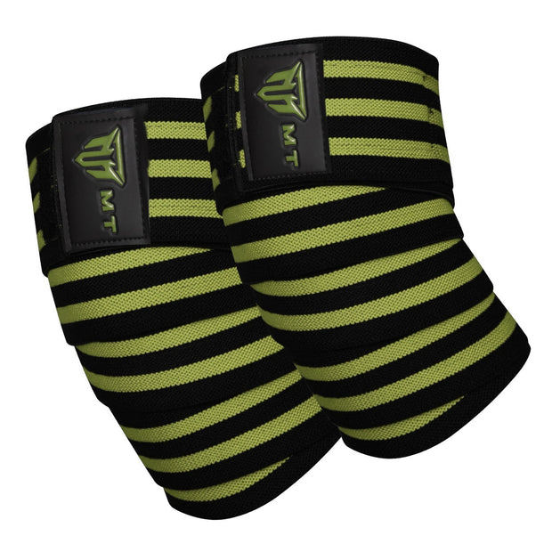 MT weight lifting knee wraps lifestyle photo