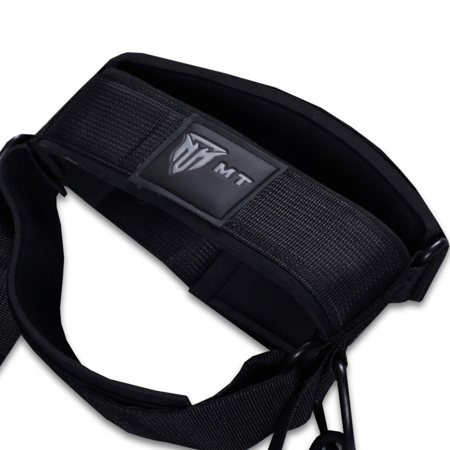 MT Head Harness for Neck Training | Double Padded Weight Lifting Neck Harness Workout Straps for Men & Women