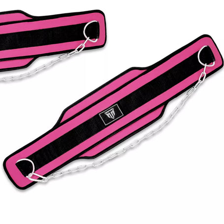 MT Dip Belt with Heavy Duty Steel Chain | Weighted Pull-Ups, Chin-Ups & Dips Training Belt