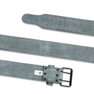 MT 10mm Powerlifting Leather Belt-Weightlifting Belt Lever Bodybuilding Gym Belt