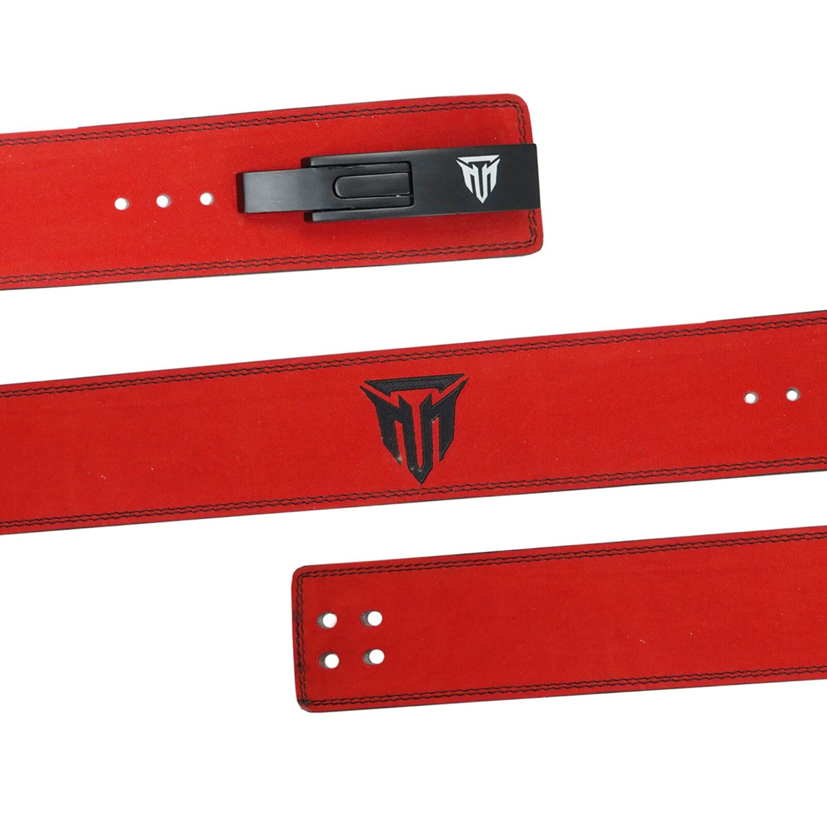 MT 10mm Genuine Leather Lever Belt | Premium Powerlifting & Weightlifting Gym Belt for Men & Women
