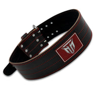 MT Pro Powerlifter Belt | Premium Leather Back Support for Weightlifting, Squats & Deadlifts