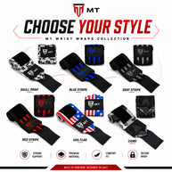 MT Ultimate Beast Wrist Wraps | Heavy-Duty Support for Powerlifting, Bench Press & CrossFit