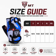 MT Weight Lifting Gloves | Unisex Bodybuilding & Fitness Workout Gloves for Men & Women S–2XL