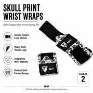 MT Ultimate Beast Wrist Wraps | Heavy-Duty Support for Powerlifting, Bench Press & CrossFit