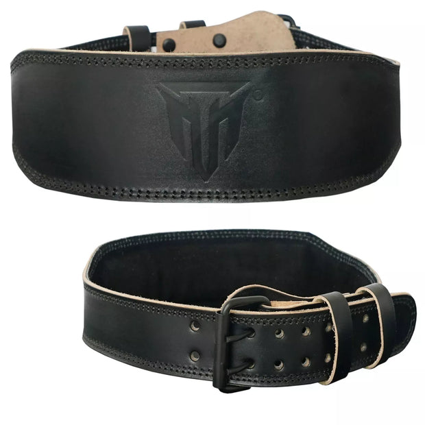 MT Weight Lifting Belt 4" Back Support Fitness Gym Training Men Bodybuilding