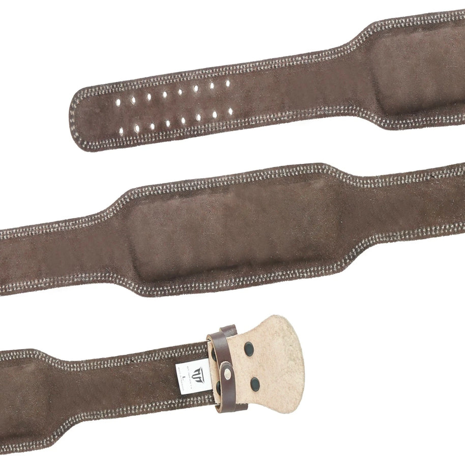 MT Weight Lifting Belt 4" Back Support Fitness Gym Training Men Bodybuilding