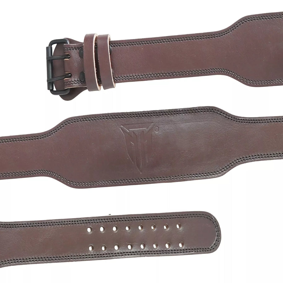 MT Weight Lifting Belt 4" Back Support Fitness Gym Training Men Bodybuilding