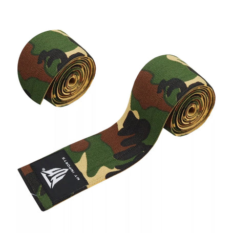 MT Knee Wraps | Elastic Joint Support for Squats, Powerlifting & Weightlifting – Men & Women