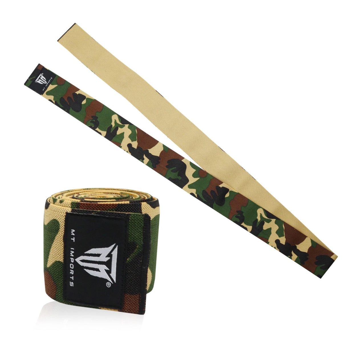 MT Knee Wraps | Elastic Joint Support for Squats, Powerlifting & Weightlifting – Men & Women