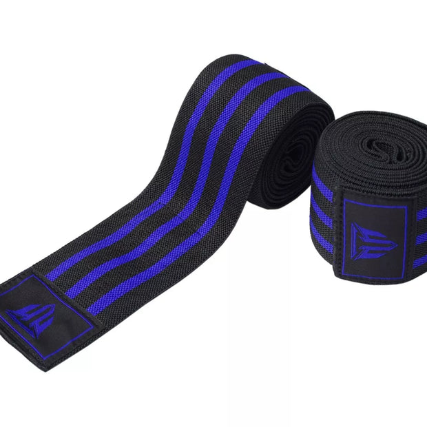 MT Knee Wraps | Elastic Joint Support for Squats, Powerlifting & Weightlifting – Men & Women
