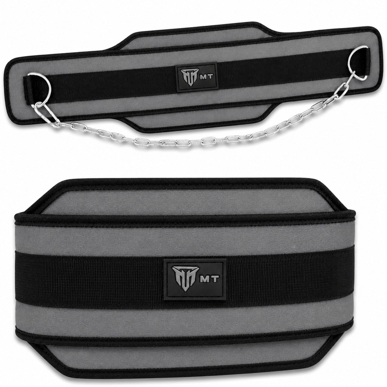 MT Dip Belt with Heavy Duty Steel Chain | Weighted Pull-Ups, Chin-Ups & Dips Training Belt